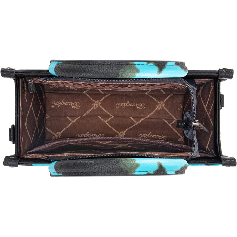 Wrangler cow print handbag - Picture 5 of 8